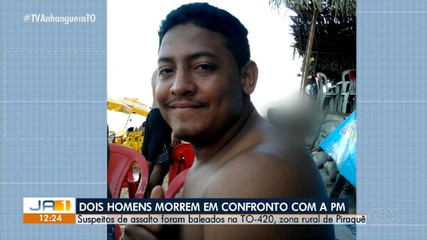 Dois homens morrem em confronto com a PM