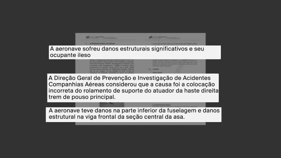 Destaque sobre relatório na Venezuela — Foto: Reprodução