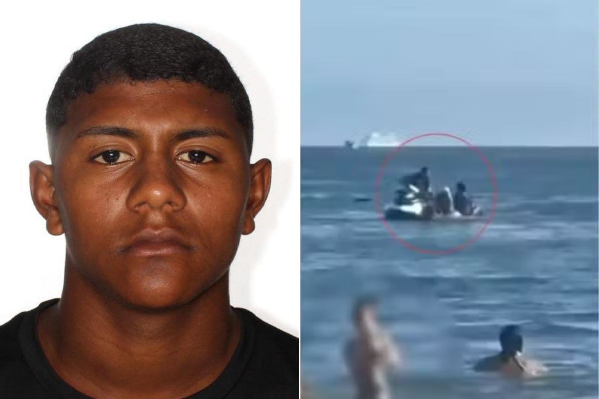 Foragido que roubou casal no mar com moto aquática tem extensa ficha criminal e foi detido dias antes
