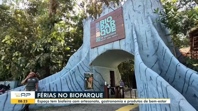 Bioparque tem biofeira com artesanato, gastronomia e produtos de bem-estar