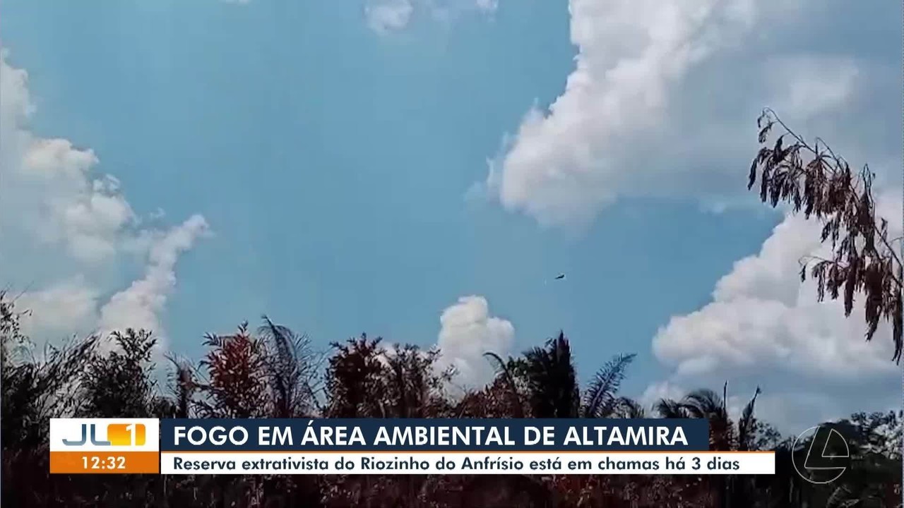 Incêndio queima casas e plantações em reserva extrativista no Pará e seca dificulta chegada de ajuda