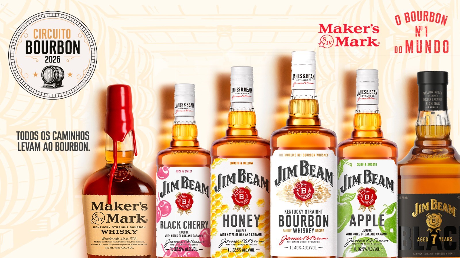 Bares ganham programação especial para quem quer descobrir novos drinques de Jim Beam e Maker's Mark em agosto