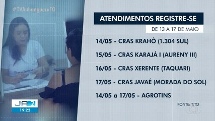 Segunda edição do registre-se segue com atendimento até sexta-feira