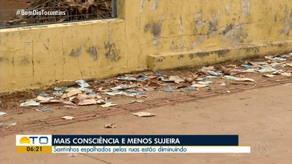 Número de santinhos espalhados pelas ruas diminui nas Eleições de 2024