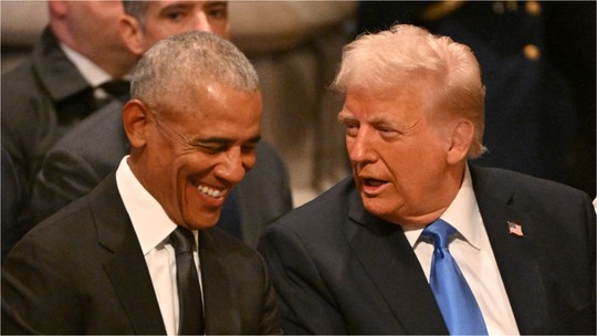 Trump posta vídeo feito com IA de Obama sendo preso; VEJA - Publicação do vídeo ocorre dias após a diretora de Inteligência dos EUA, Tulsi Gabbard, ter acusado Obama e altos oficiais de seu governo de 'conspiração traiçoeira' contra Trump envolvendo interferência russa.