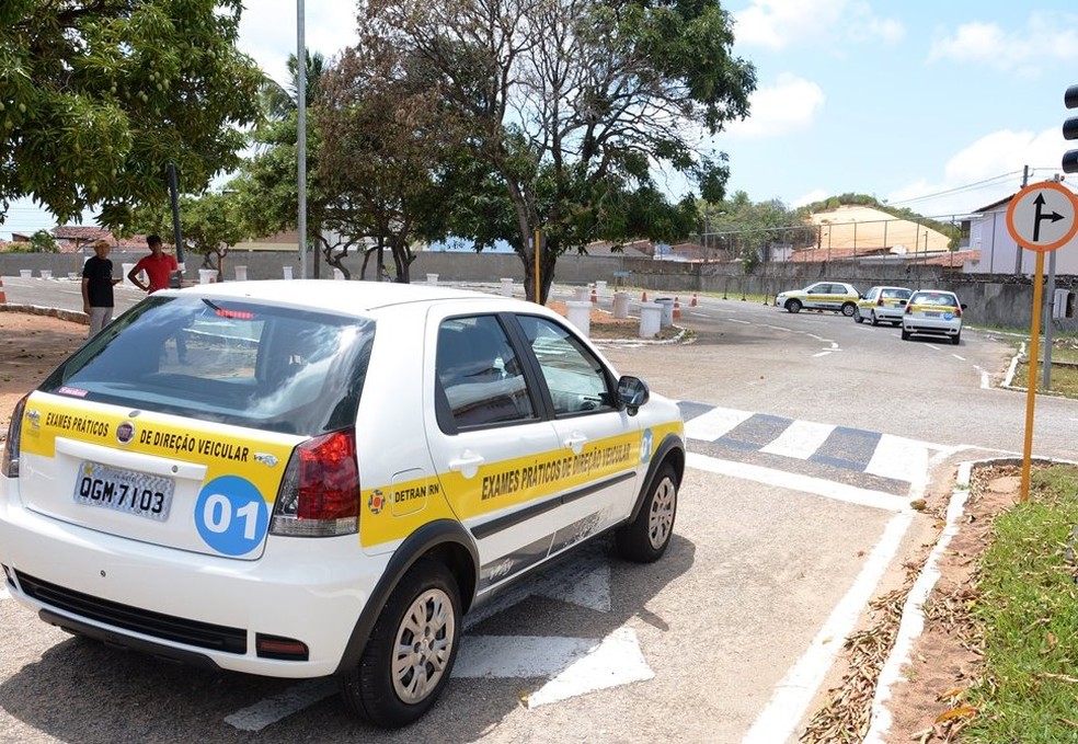 Pista de teste e exames do Detran-RN — Foto: Divulgação/Detran-RN