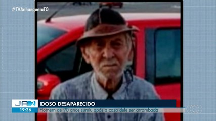 Idoso de 90 anos está desaparecido em Cristalândia; saiba mais