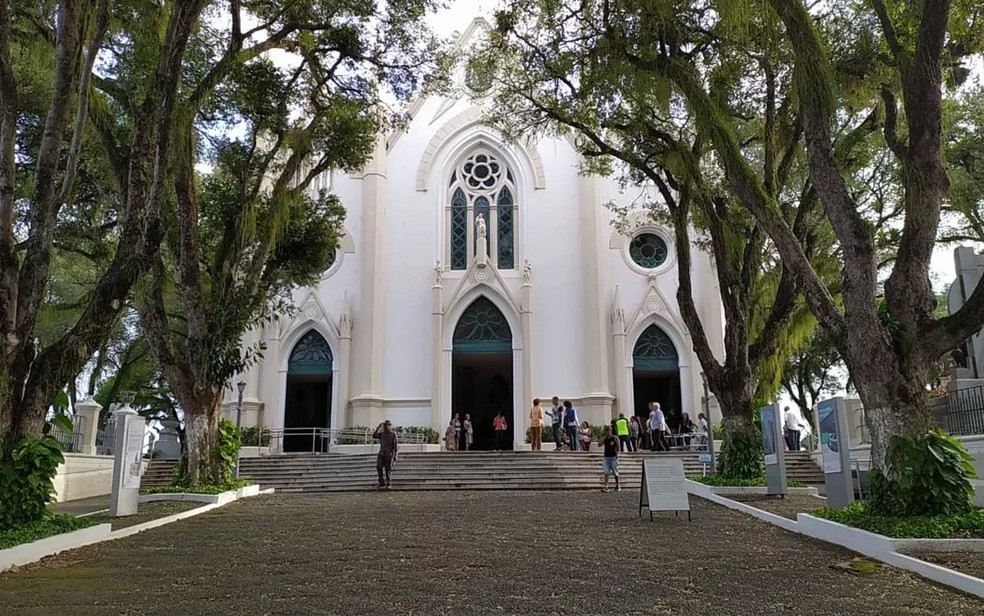 Homem é morto a tiros dentro do Cemitério Campo Santo, em Salvador  — Foto: Divulgação / Arquidiocese de Salvador