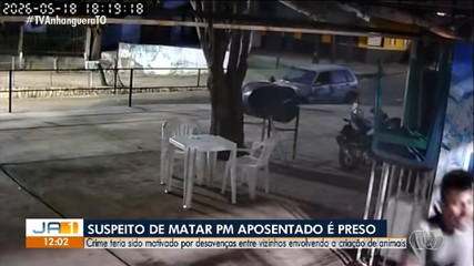 Suspeito de matar PM aposentado é preso