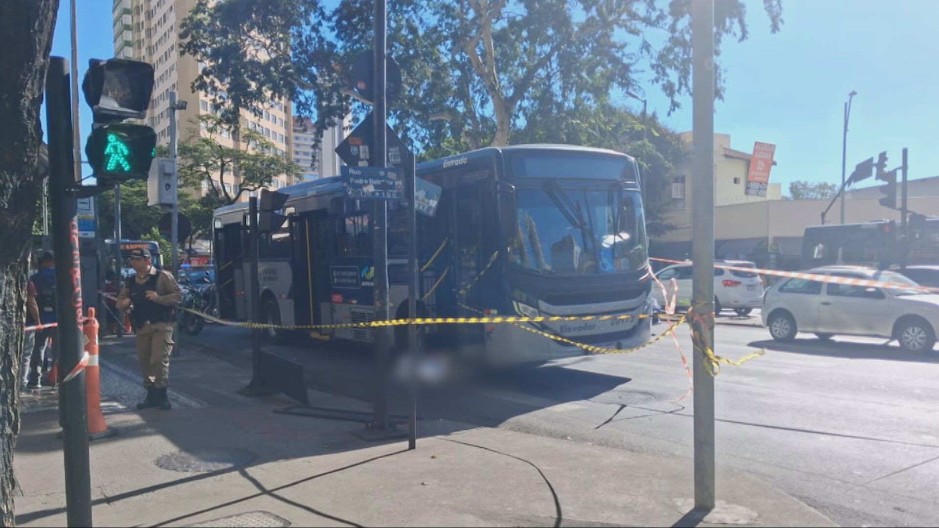 Idosa morre atropelada por ônibus no Centro de Belo Horizonte