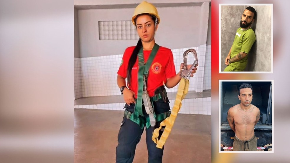 Após matar a ex em Fortaleza, Francisco Lucas César da Silva, de 30 anos, retirou a barba para não ser reconhecido pela polícia. — Foto: Reprodução