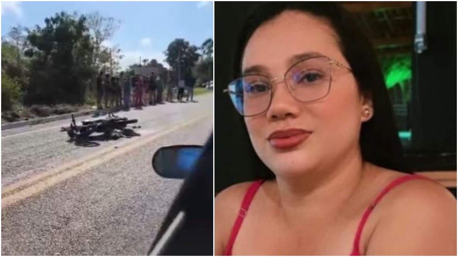 Professora em moto morre após atropelar cão que cruzava pista no Ceará