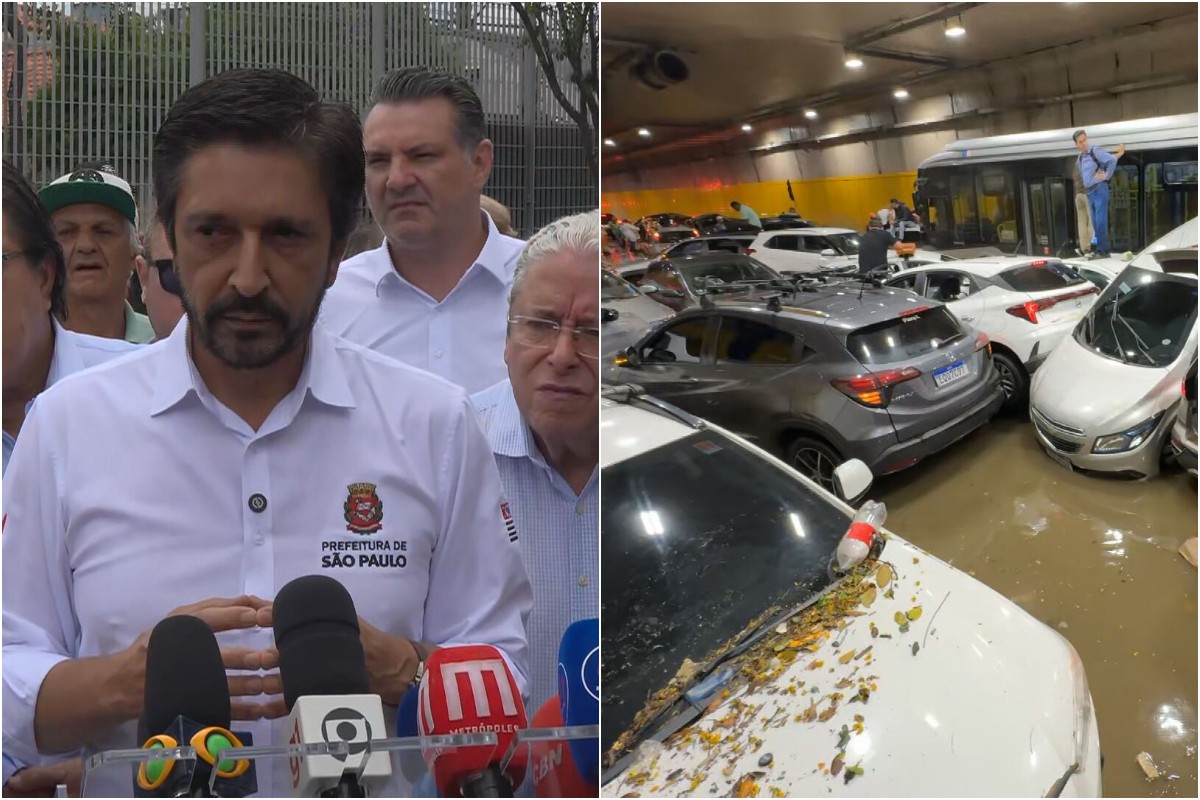 Nunes diz que reação à inundação no túnel do Anhangabaú 'funcionou bem'
