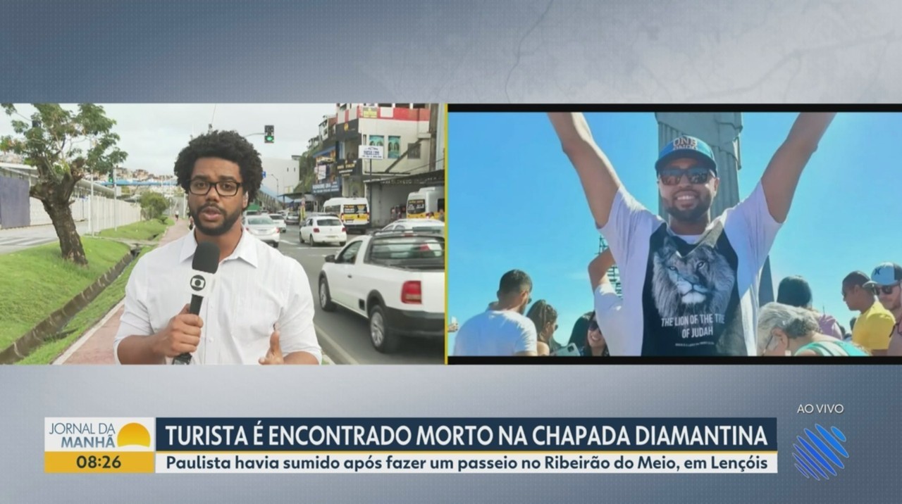 Turista de SP é encontrado morto na região da Chapada Diamantina, na BA