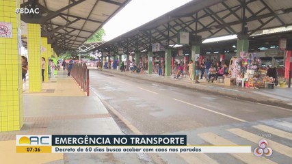 Prefeitura decreta emergência no transporte coletivo de Rio Branco