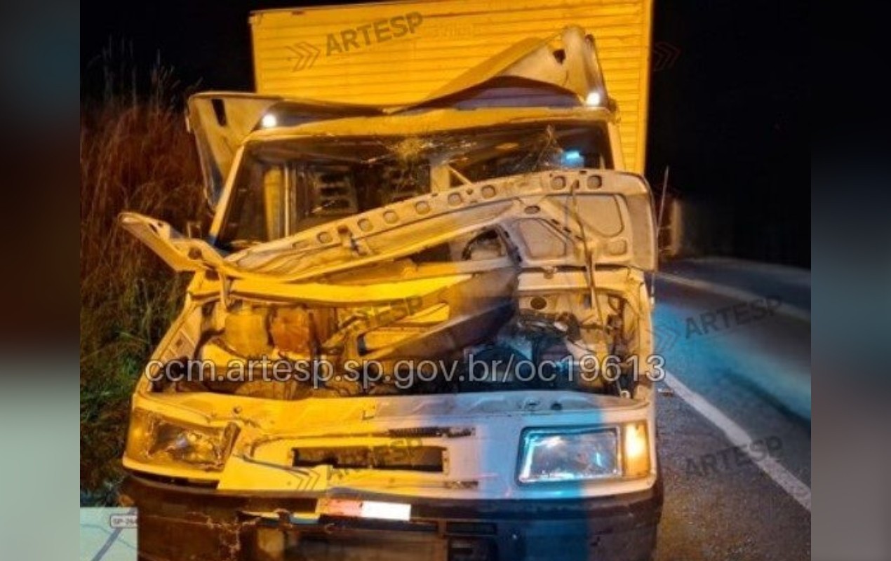 Homem fica gravemente ferido e cavalo morre após atropelamento na SP-264 em Pilar do Sul