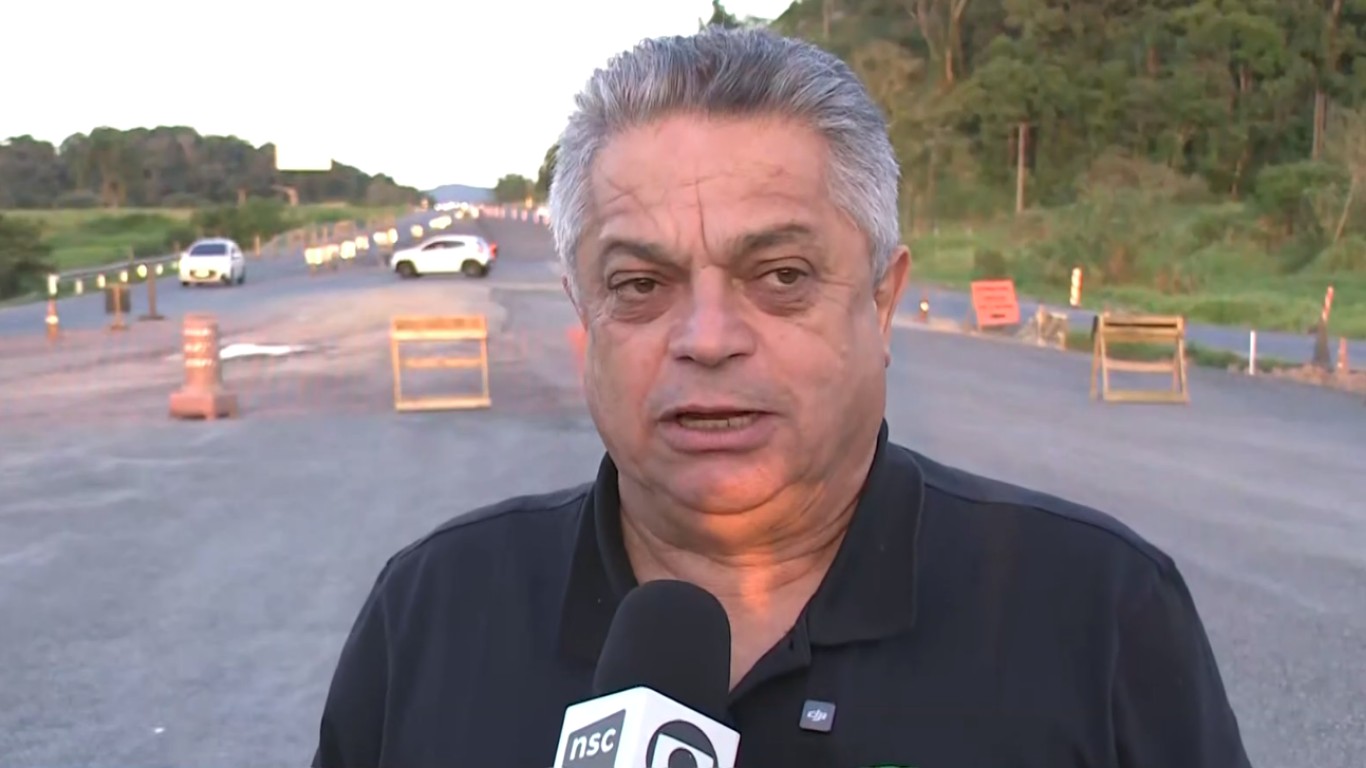 Eleições 2026 em SC: João Rodrigues visita obras na BR-282 e participa de sabatina com entidades do estado 