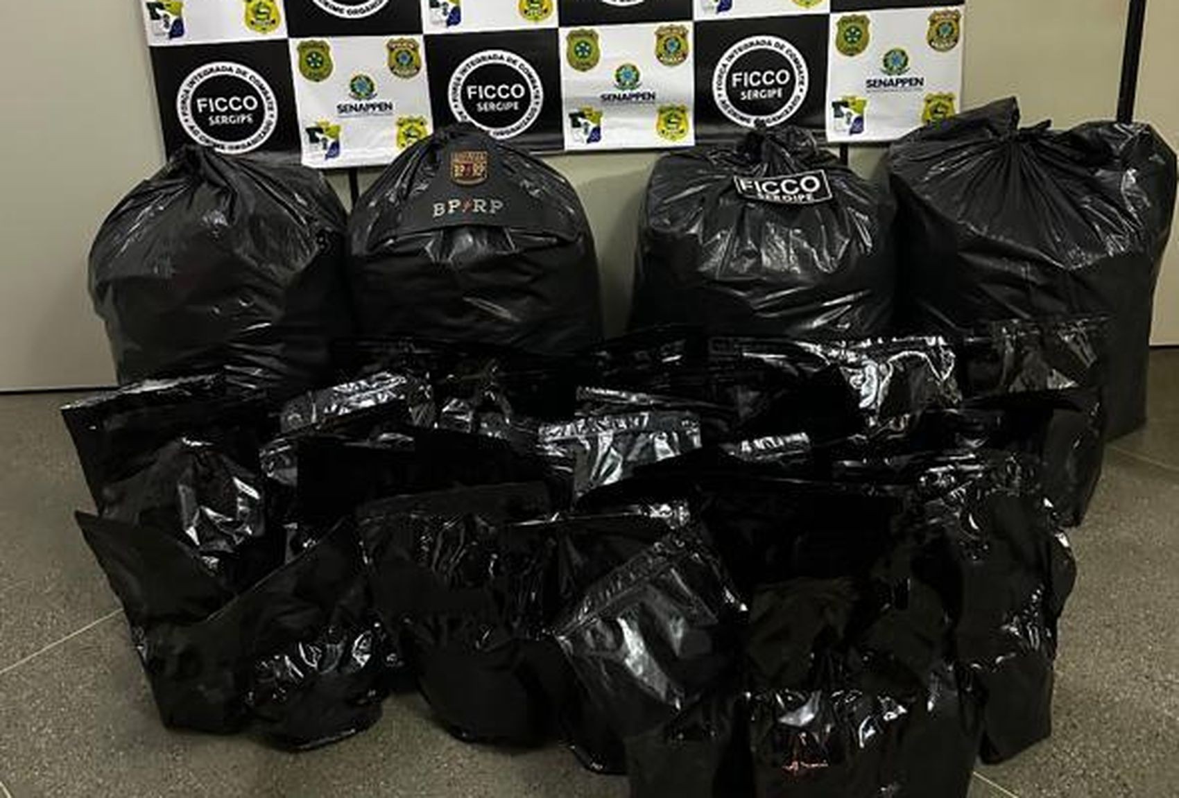 Polícia apreende 110kg de maconha em Frei Paulo