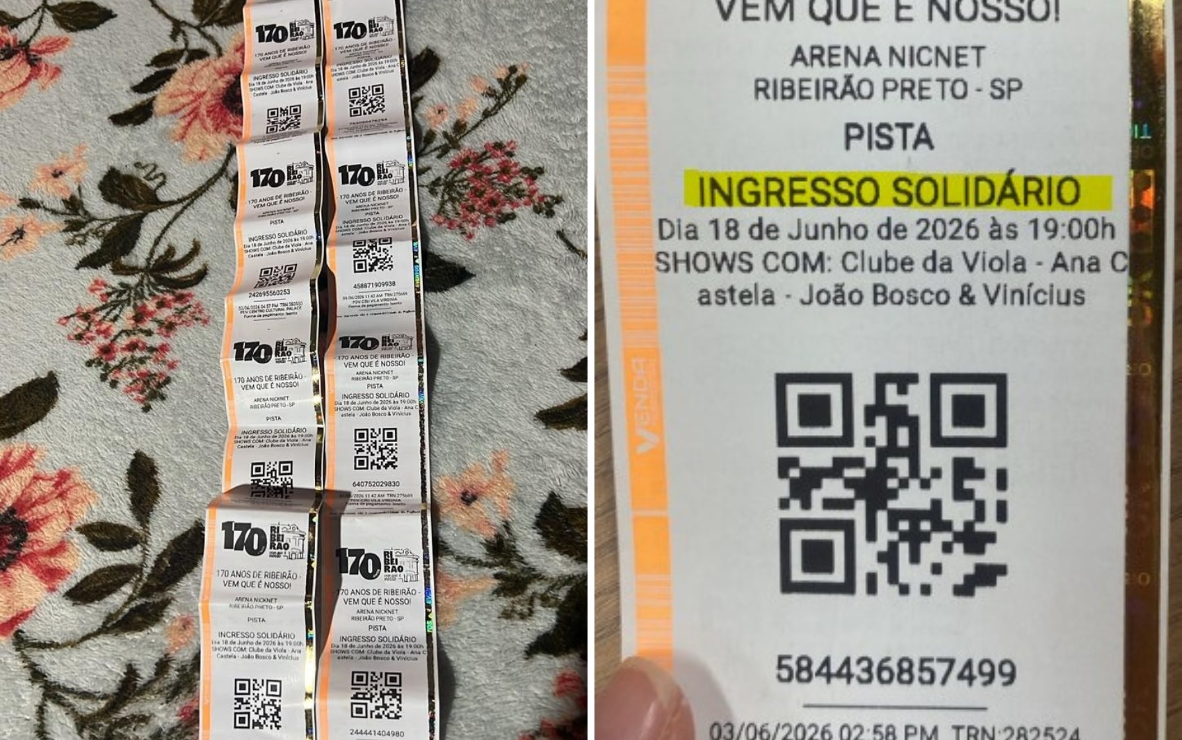 Homem é suspeito de vender ingressos do show gratuito de Ana Castela em Ribeirão Preto, SP