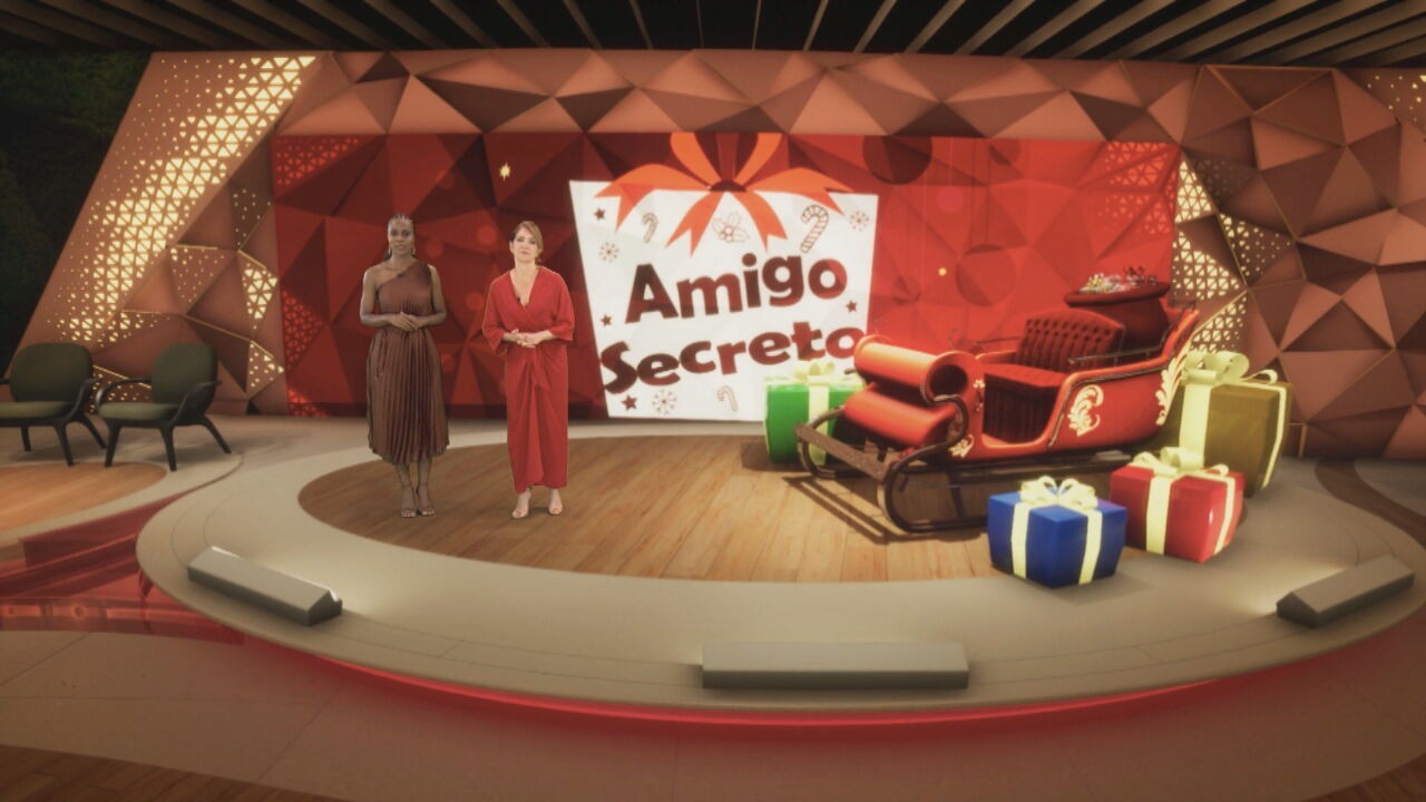 Amigo oculto do Fantástico tem Cármen Lúcia e cavalo Caramelo; saiba quem tirou quem