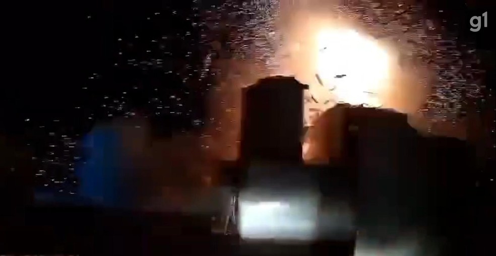 Explosão em fábrica