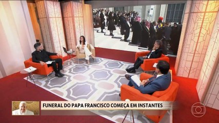 VÍDEOS: Funeral do papa Francisco