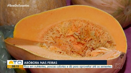 Na Feira Tem: abóbora é procurada por clientes nas feiras de Palmas