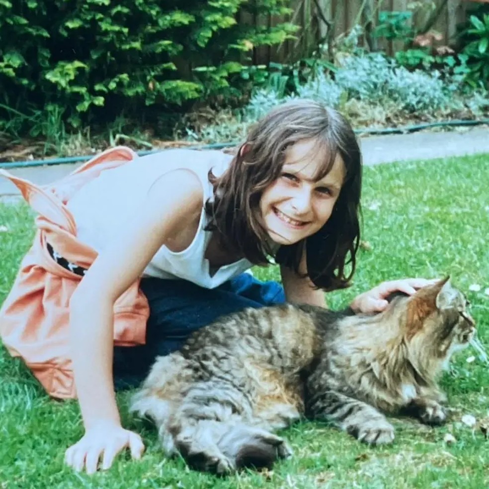 Natasha só descobriu que havia sido concebida por meio de uma doação de esperma quando já estava na casa dos 20 anos — Foto: Natasha Goldstein-Opasiak