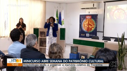 Minicurso é ofertado gratuitamente durante a Semana do Patrimônio Cultural em Palmas