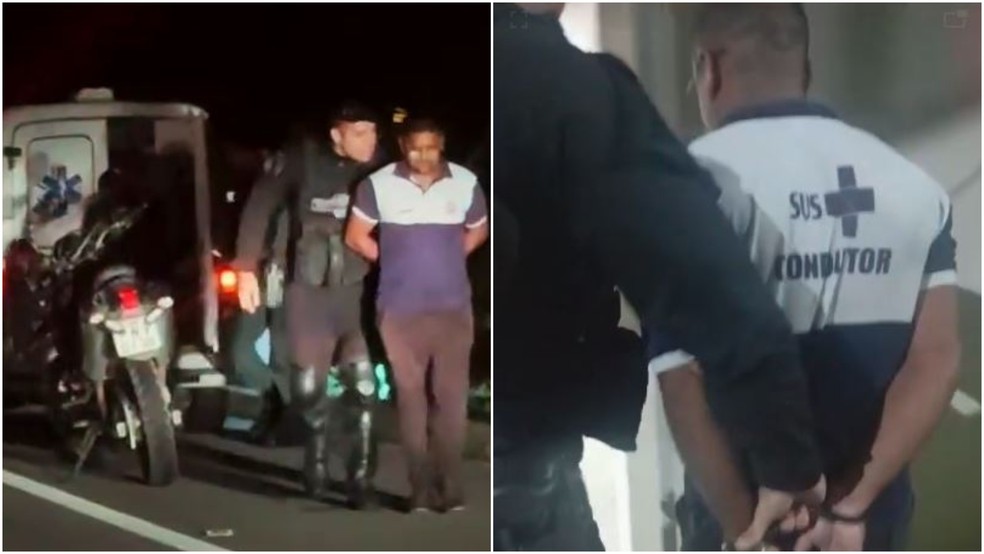 Fabiano Inácio Ferreira foi preso por suspeita de matar um casal a tiros em Jaguaruana. — Foto: Reprodução