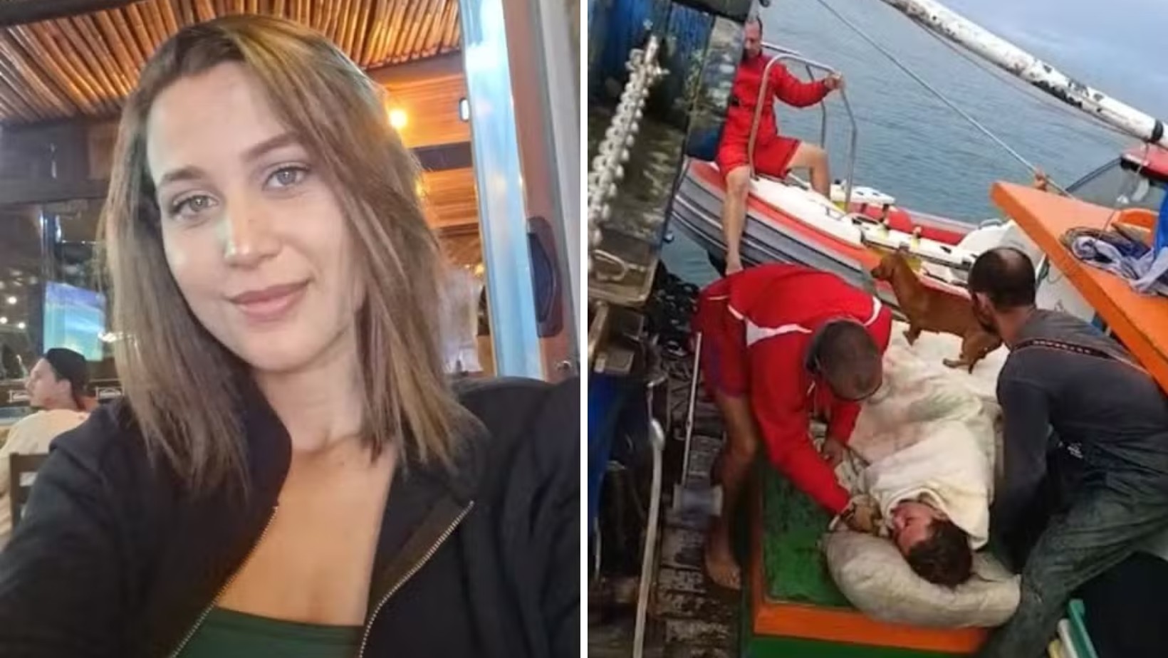 Mulher que ficou três dias à deriva no mar foi resgatada por pescadores no litoral de SP