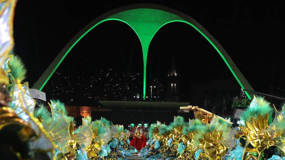 Carnaval na Marquês de Sapucaí — Foto: Alexandre Macieira/Riotur