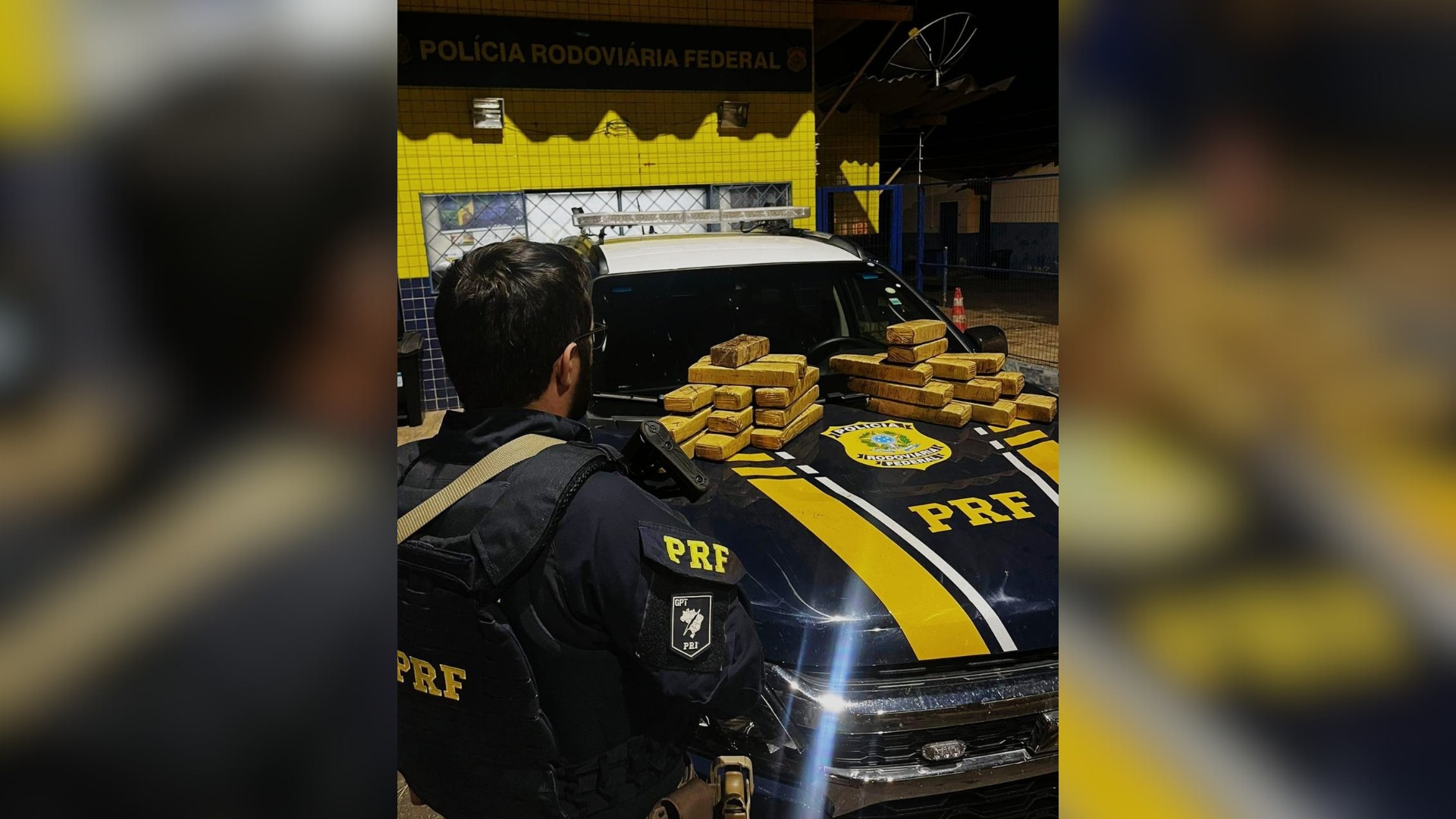 Adolescente é apreendido com 23 tabletes de maconha na bagagem em Patos de Minas