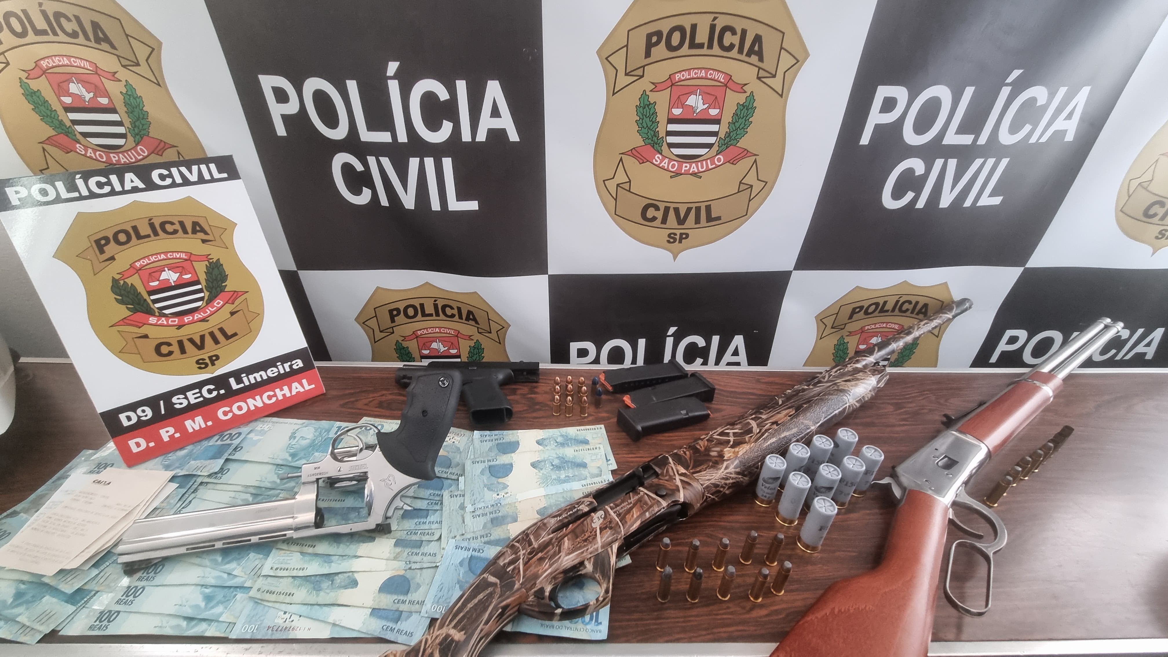 Funcionário de prefeitura suspeito de desviar verbas públicas é preso com armas no interior de SP