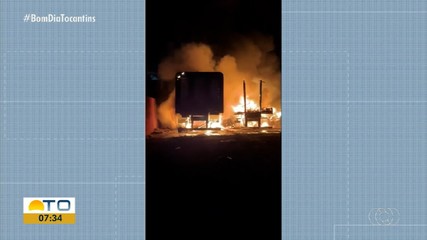 Explosão em posto de molas deixa pessoas feridas em Miranorte