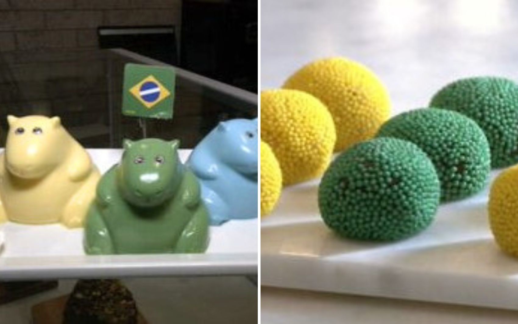 Doces nas cores da seleção e sobremesa de capivara: empresas inovam para a Copa do Mundo