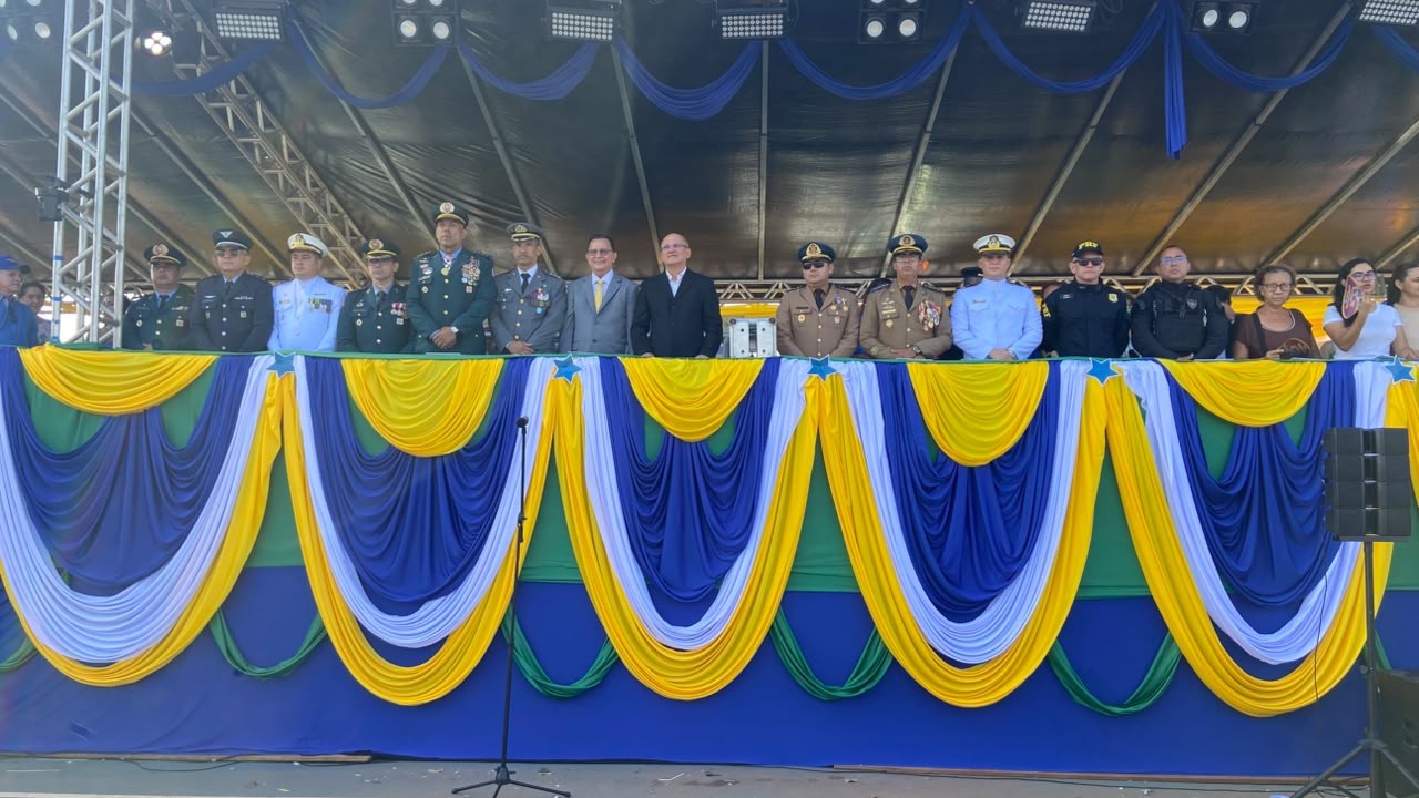 Desfile de 7 de Setembro atrai público e reúne forças de segurança em Santarém
