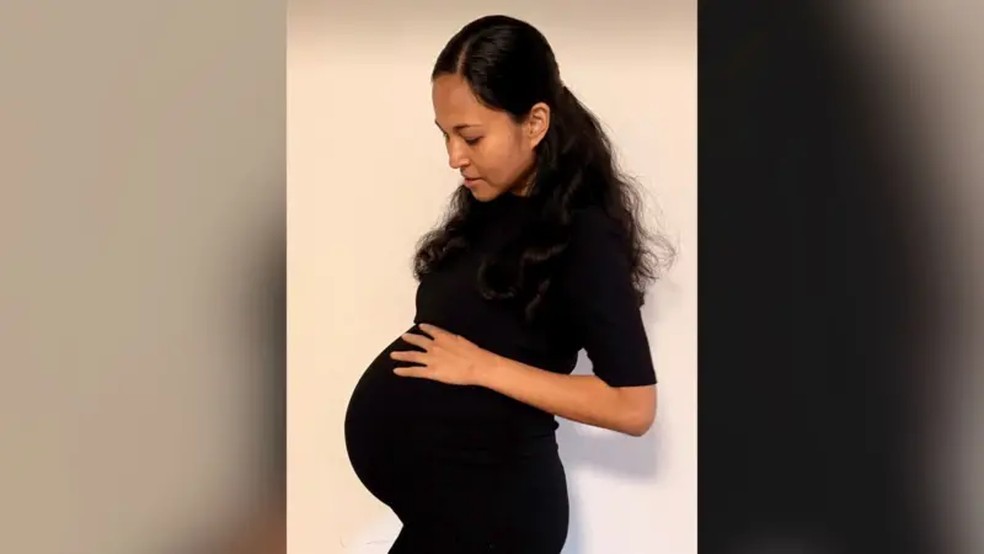 Jenitar Na'amoana disse que ela e o marido estavam com o coração 'transbordando de gratidão' — Foto: Jenitar Na’amoana/Gofundme