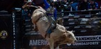Final da etapa de Americana da PBR reuniu dez competidores na noite deste domingo (7) — Foto: Thomaz Marostegan