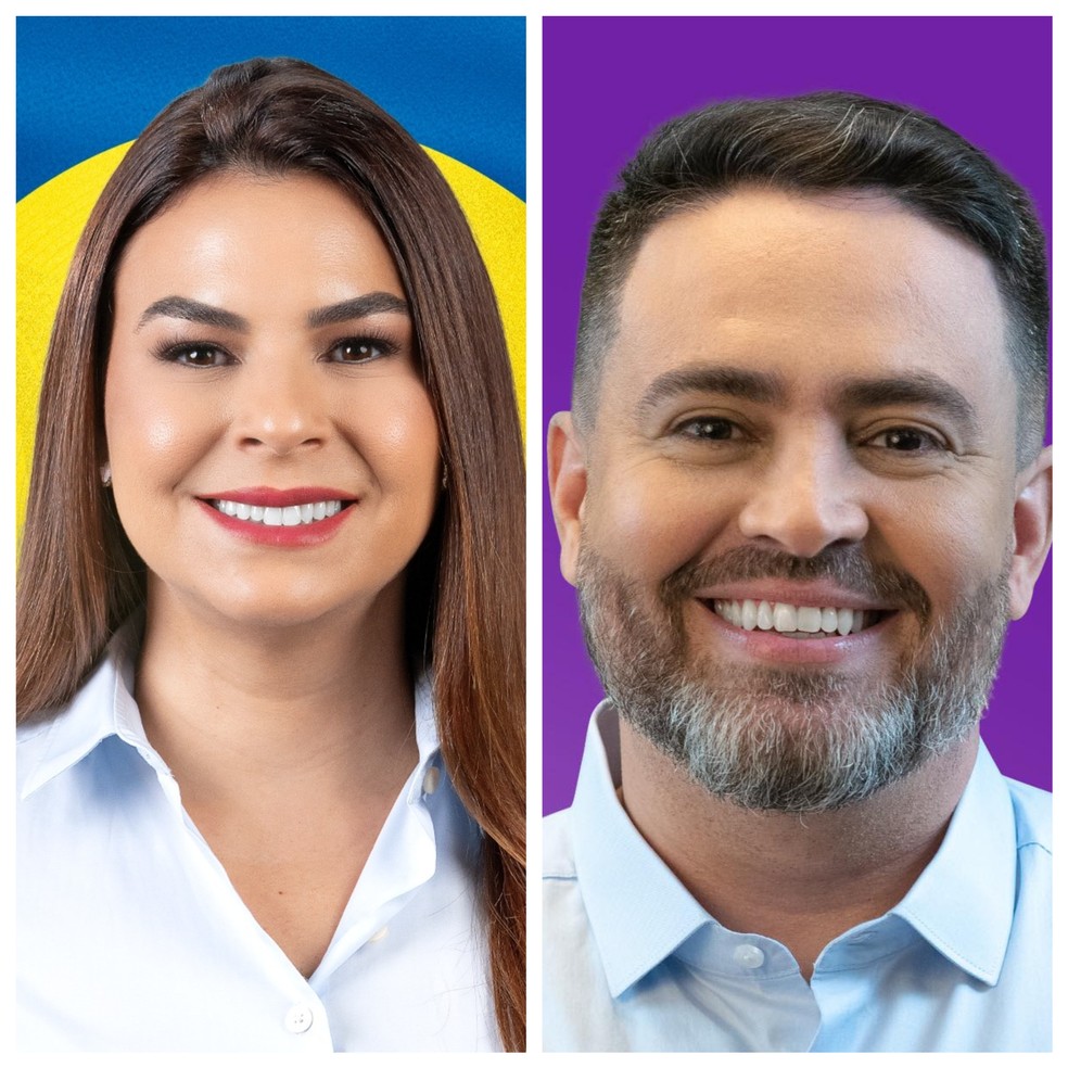 Mariana Carvalho e Léo — Foto: Reprodução