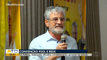 PSOL-REDE lança candidatura de professor Witer Naves para governador do TO