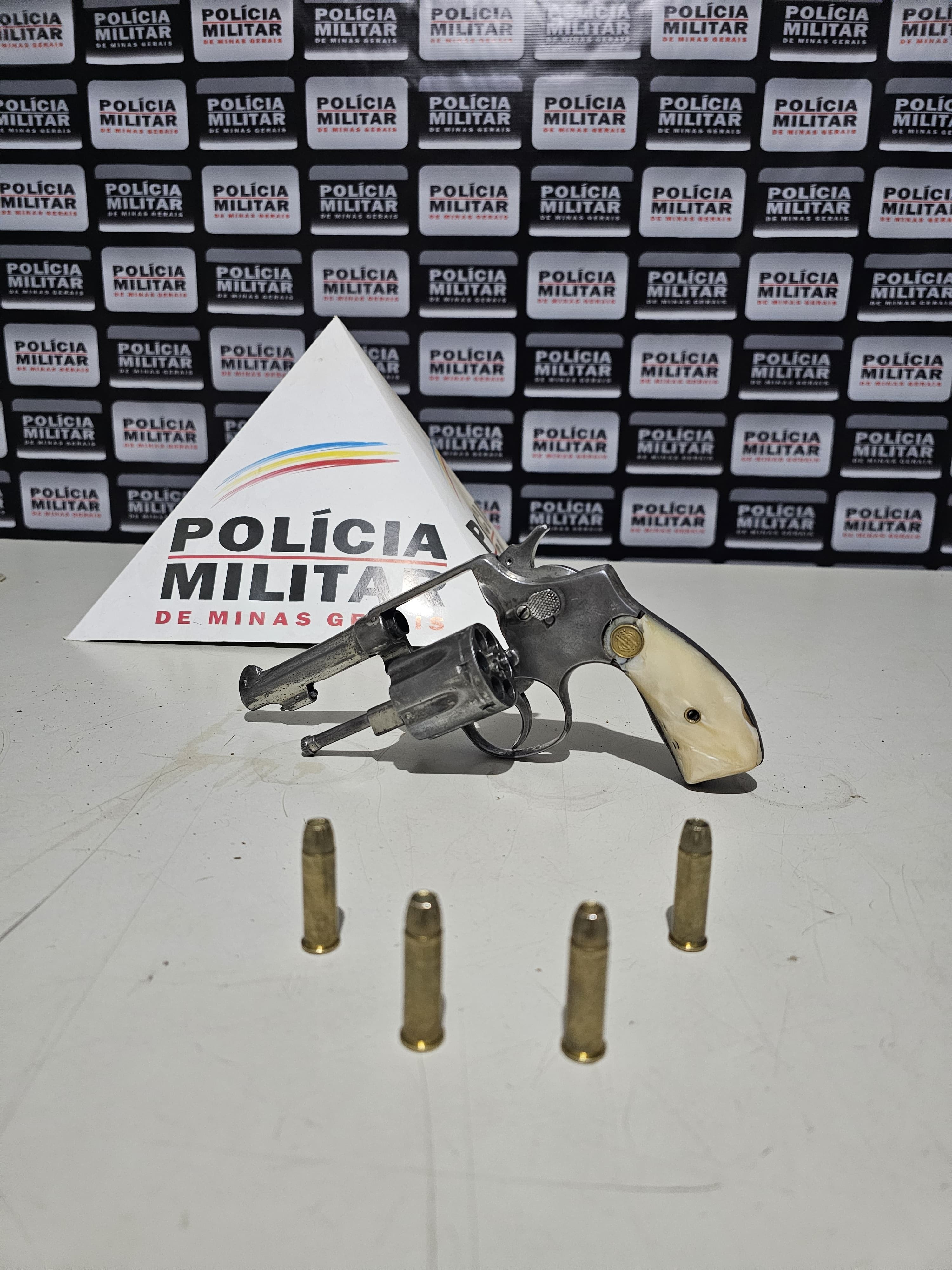 Homem é preso enquanto tentava esconder arma em árvore, em Várzea da Palma 