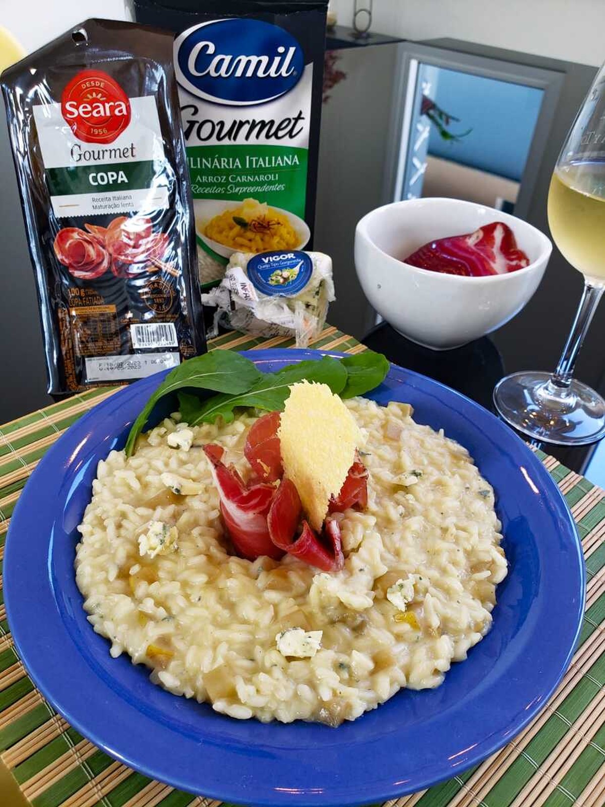 Diego Buonafina é o finalista do "Jantar Romântico" com o prato Risotto