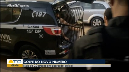 Golpe do número novo: 20 pessoas são presas em operação da polícia