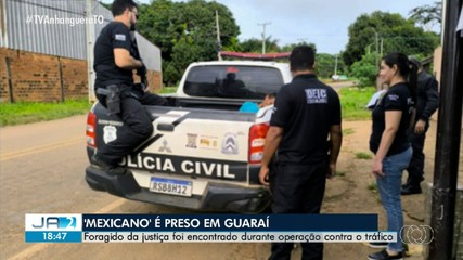 Foragido da justiça é preso durante operação contra o tráfico de drogas