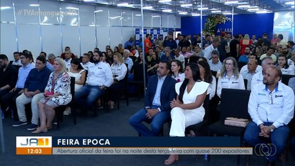 Abertura da feira Epoca tem mais de 200 expositores