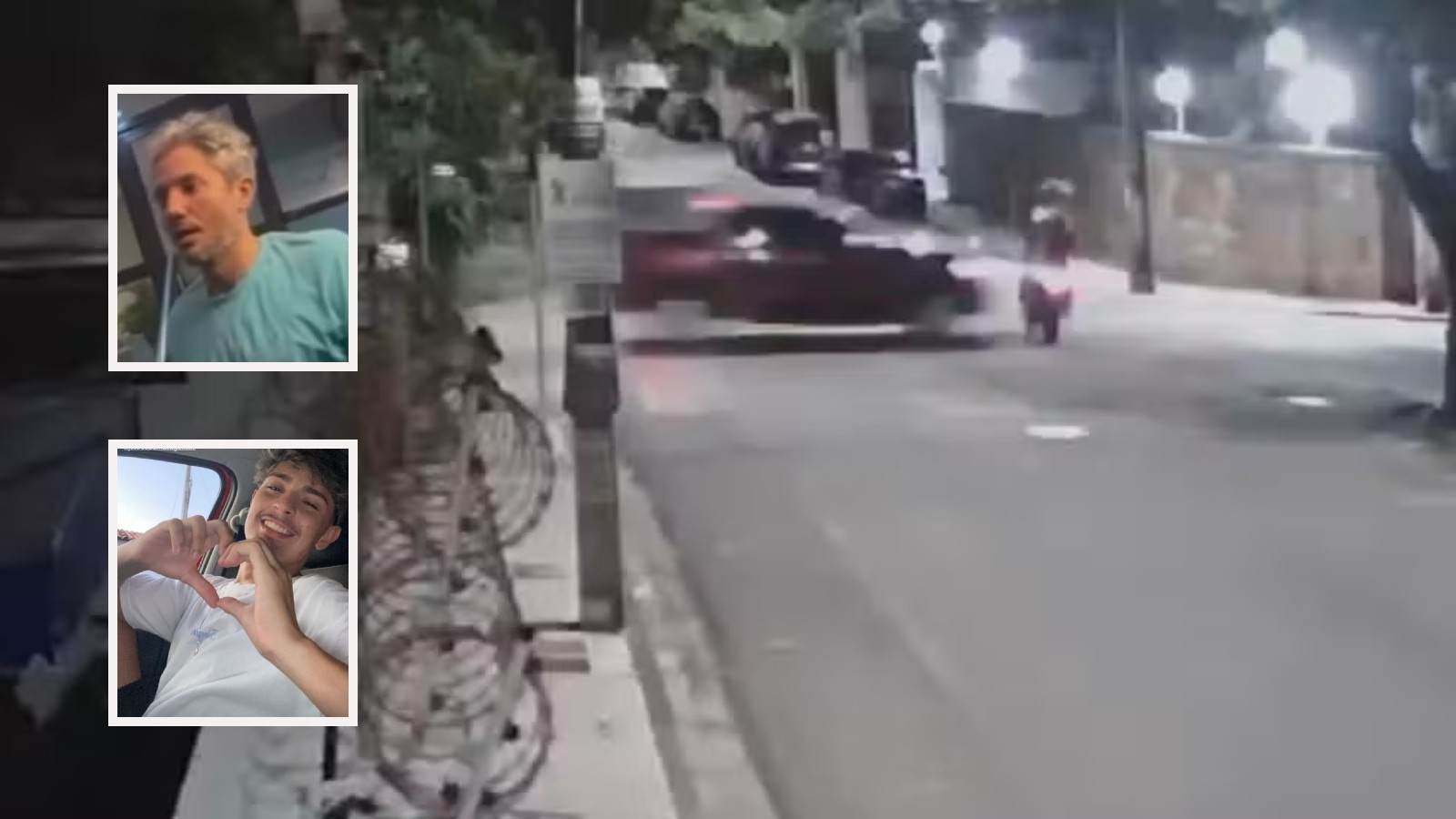 Vídeo mostra momento em que motorista atropela e mata jovem de 18 anos; homem foi preso com cerveja e cocaína