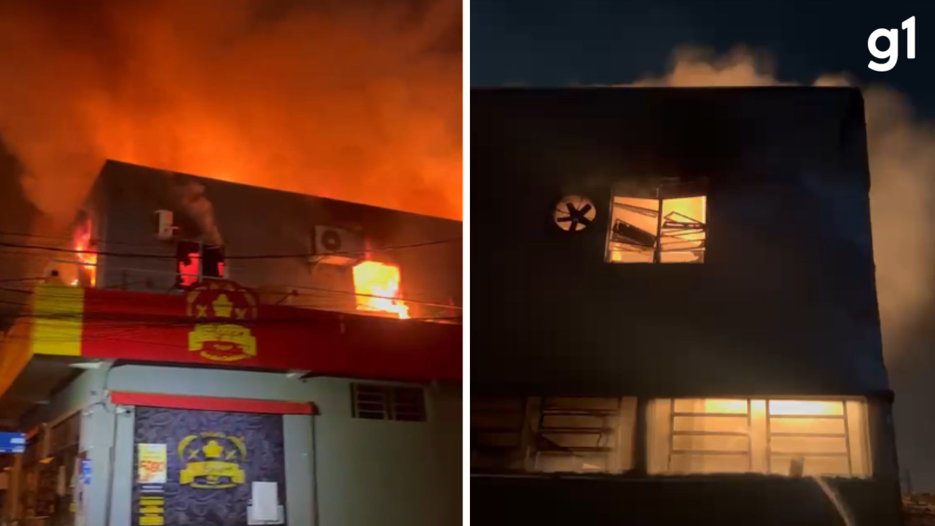 Incêndio deixa padaria parcialmente destruída em Novo Hamburgo