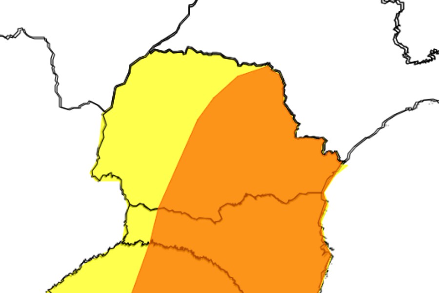 Dois primeiros dias do ano no Paraná estão sob alerta de tempestade, segundo o Inmet; veja regiões que podem ser atingidas