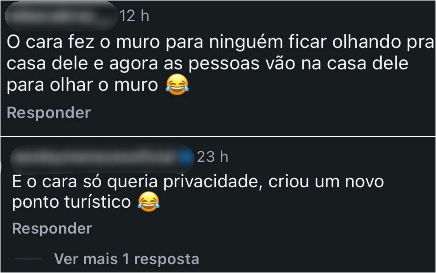 VÍDEO: Após viralizar, muro gigante que bloqueia janelas de prédio em MG divide opinião nas redes e vira até 'ponto turístico'